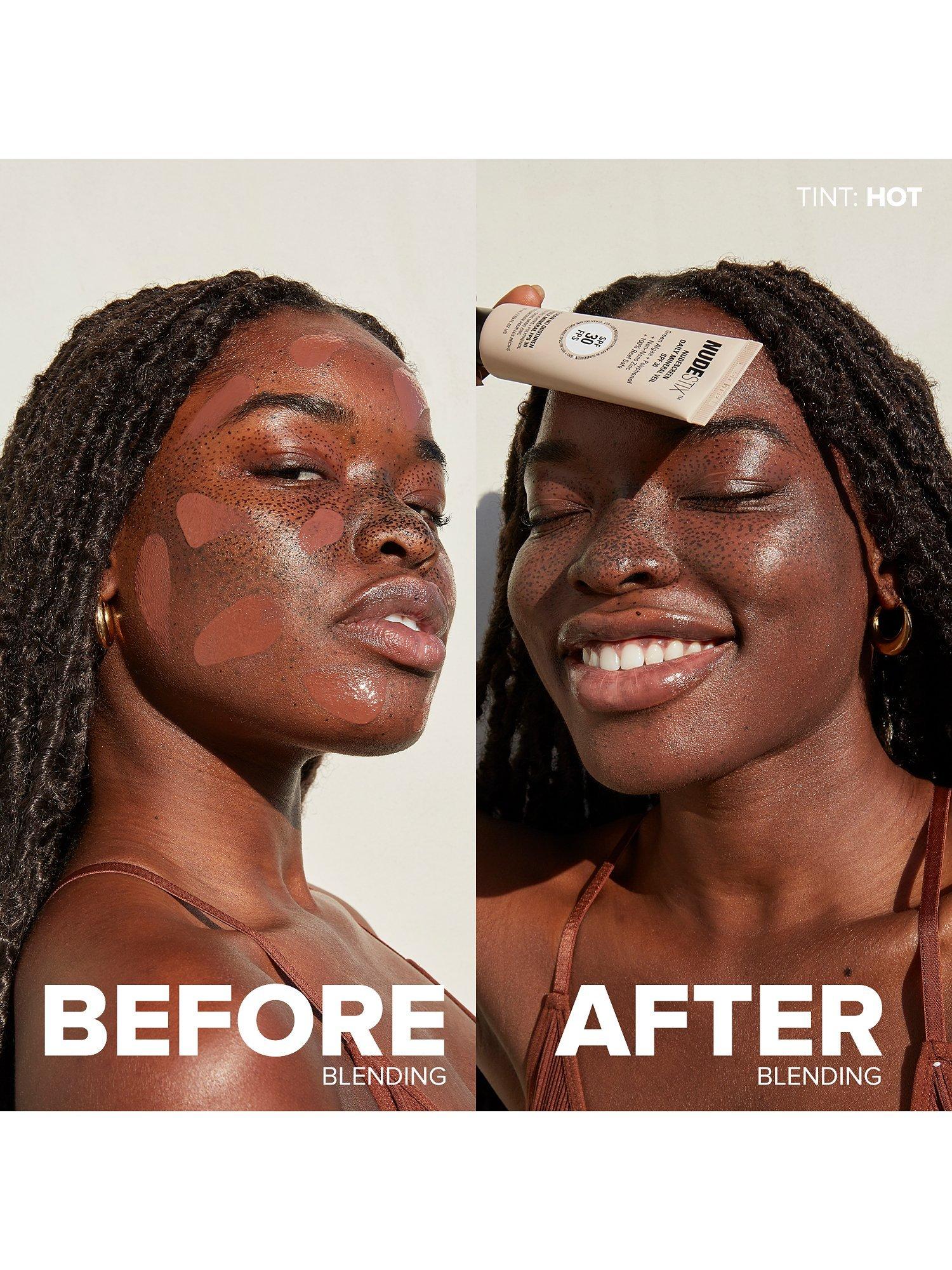 Product image 3 of 6, which shows Nudestix Nudescreen Daily Mineral Veil SPF 30, Hot