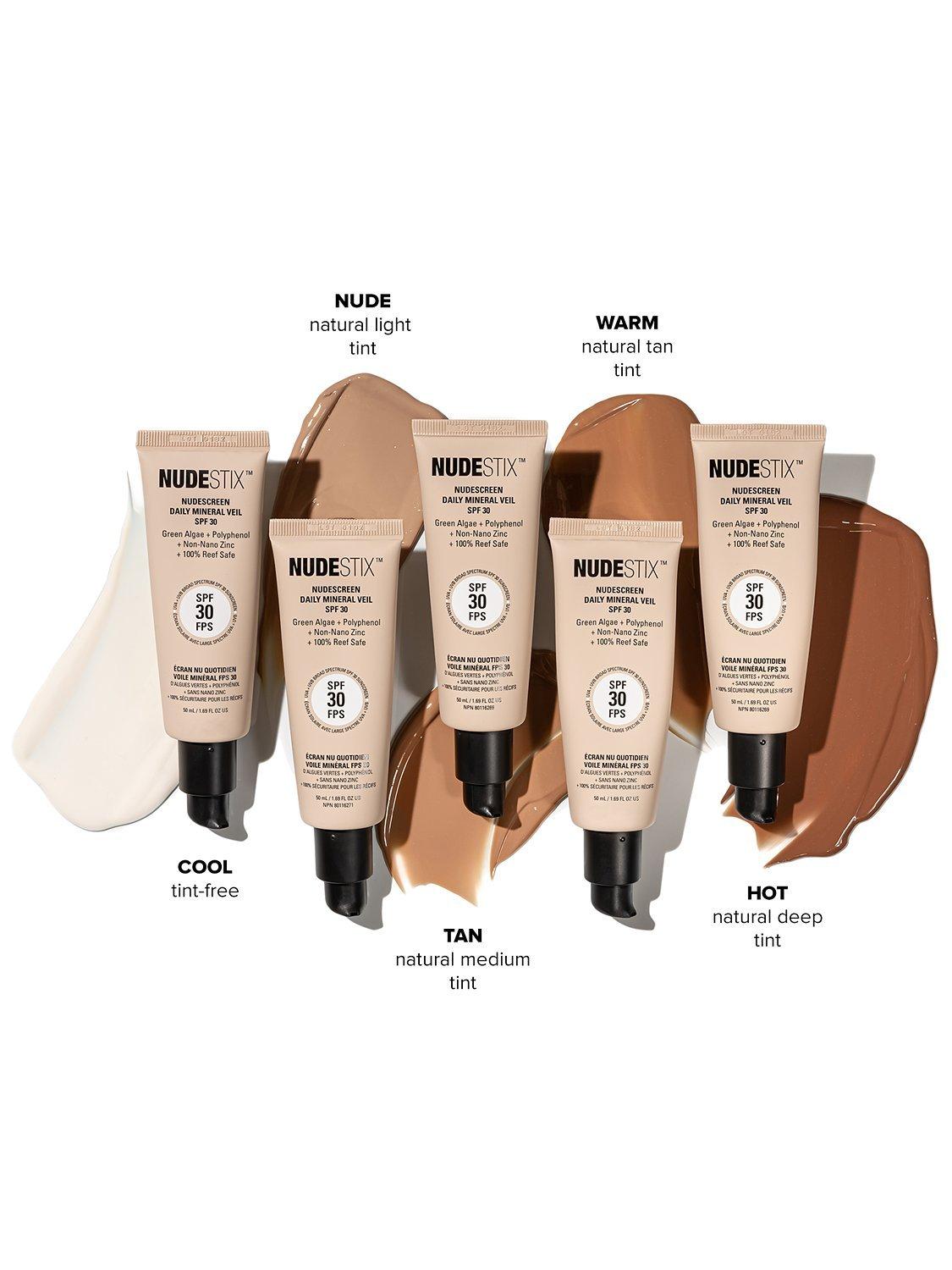 Product image 4 of 6, which shows Nudestix Nudescreen Daily Mineral Veil SPF 30, Cool