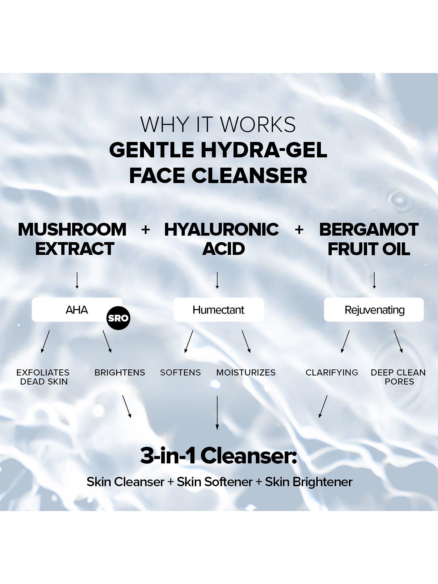 Product image 5 of 9, which shows Nudestix Nudeskin Gentle Hydra-Gel Face Cleanser, 70ml