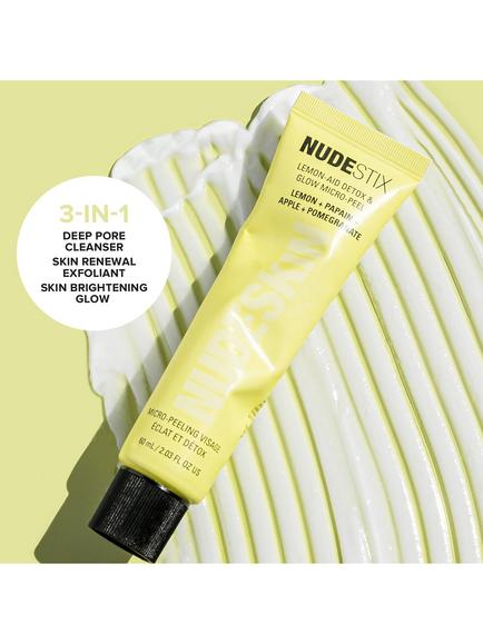 Nudestix Nudeskin Lemon Aid Detox & Glow Micro-Peel, 60ml - view 2, 