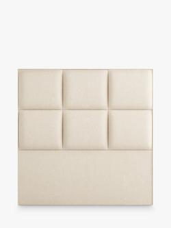 Vispring Atlas Full Depth Upholstered Headboard, King Size, Faux Suede Mink