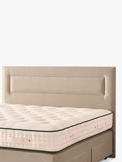 Vispring Juliet Full Depth Upholstered Headboard, Super King Size - view 2, Faux Suede Mink