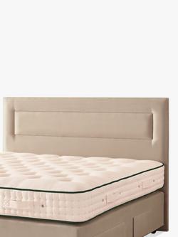 Vispring Juliet Full Depth Upholstered Headboard, Emperor - view 2, Faux Suede Mink