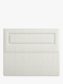 Vispring Juliet Full Depth Upholstered Headboard, Double, Chess Cream