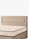 Vispring Juliet Full Depth Upholstered Headboard, Super King Size, Chess Cream