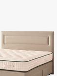 Vispring Juliet Full Depth Upholstered Headboard, Double, Rain Denim