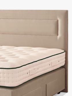 Vispring Juliet Full Depth Upholstered Headboard, Super King Size - view 2, Houndstooth Steel