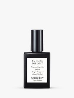 Nailberry UV Gloss Top Coat, 15ml, 