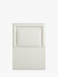 Vispring Viola Full Depth Upholstered Headboard, Single, Chess Cream