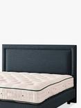 Vispring Viola Full Depth Upholstered Headboard, King Size, Chess Cream