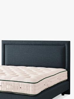 Vispring Viola Full Depth Upholstered Headboard, Single - view 2, Rain Denim