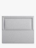 Vispring Viola Full Depth Upholstered Headboard, Double, Rain Denim