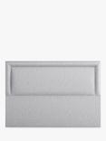 Vispring Viola Full Depth Upholstered Headboard, Emperor, Rain Denim