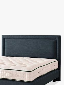 Vispring Viola Full Depth Upholstered Headboard, Super King Size - view 2, Houndstooth Steel