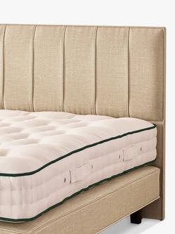 Vispring Ophelia Full Depth Upholstered Headboard, Emperor - view 2, Faux Suede Mink