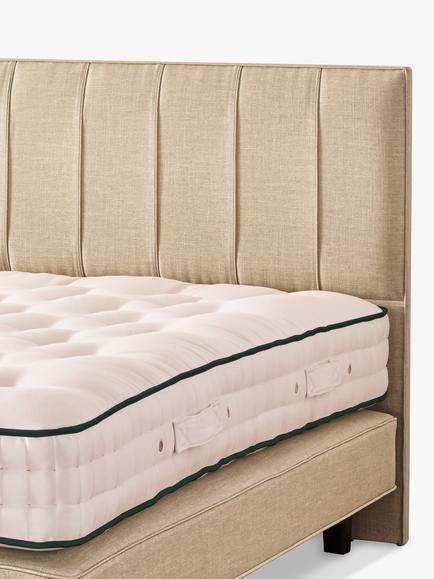 Vispring Ophelia Full Depth Upholstered Headboard, Emperor - view 2, Faux Suede Mink