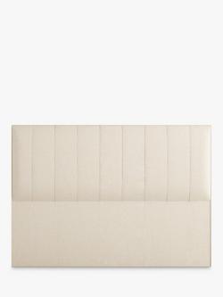 Vispring Ophelia Full Depth Upholstered Headboard, Super King Size, Faux Suede Mink
