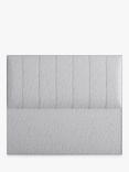 Vispring Ophelia Full Depth Upholstered Headboard, Double, Rain Denim