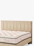 Vispring Ophelia Full Depth Upholstered Headboard, Emperor, Rain Denim