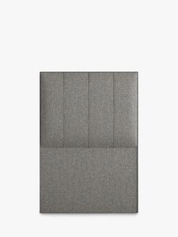 Vispring Ophelia Full Depth Upholstered Headboard, Single, Boucle Sodalite