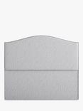 Vispring Celia Full Depth Upholstered Headboard, Double, Rain Denim