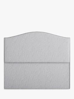 Vispring Celia Full Depth Upholstered Headboard, Double, Rain Denim