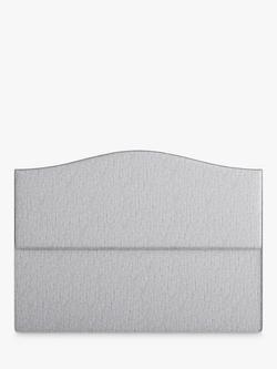 Vispring Celia Full Depth Upholstered Headboard, Super King Size, Rain Denim