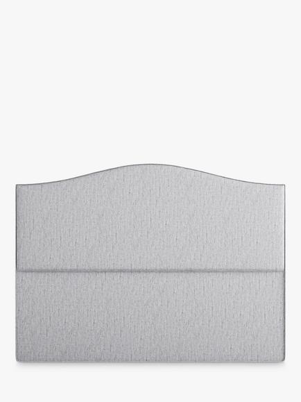 Vispring Celia Full Depth Upholstered Headboard, Super King Size, Rain Denim