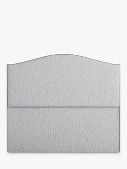 Vispring Celia Full Depth Upholstered Headboard, King Size, Rain Denim