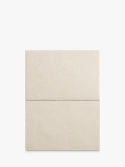 Vispring Hermia Full Depth Upholstered Headboard, Single, Faux Suede Mink