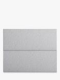 Vispring Hermia Full Depth Upholstered Headboard, Double, Rain Denim