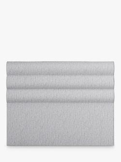 Vispring Portia Full Depth Upholstered Headboard, King Size, Rain Denim