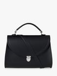 Cambridge Satchel Poppy Leather Grab Bag, Black