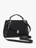 Cambridge Satchel Poppy Leather Grab Bag, Black