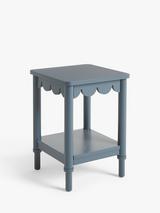 John Lewis ANYDAY Hem Side Table, Loch Blue