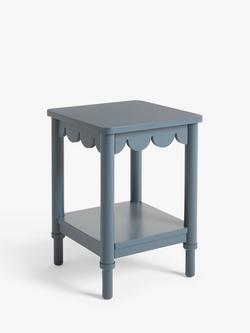 John Lewis Hem Side Table, Loch Blue, Loch Blue