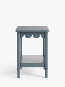 John Lewis Hem Side Table, Loch Blue - view 2, Loch Blue