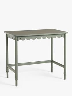 John Lewis Hem Desk, Sage Green, Sage Green