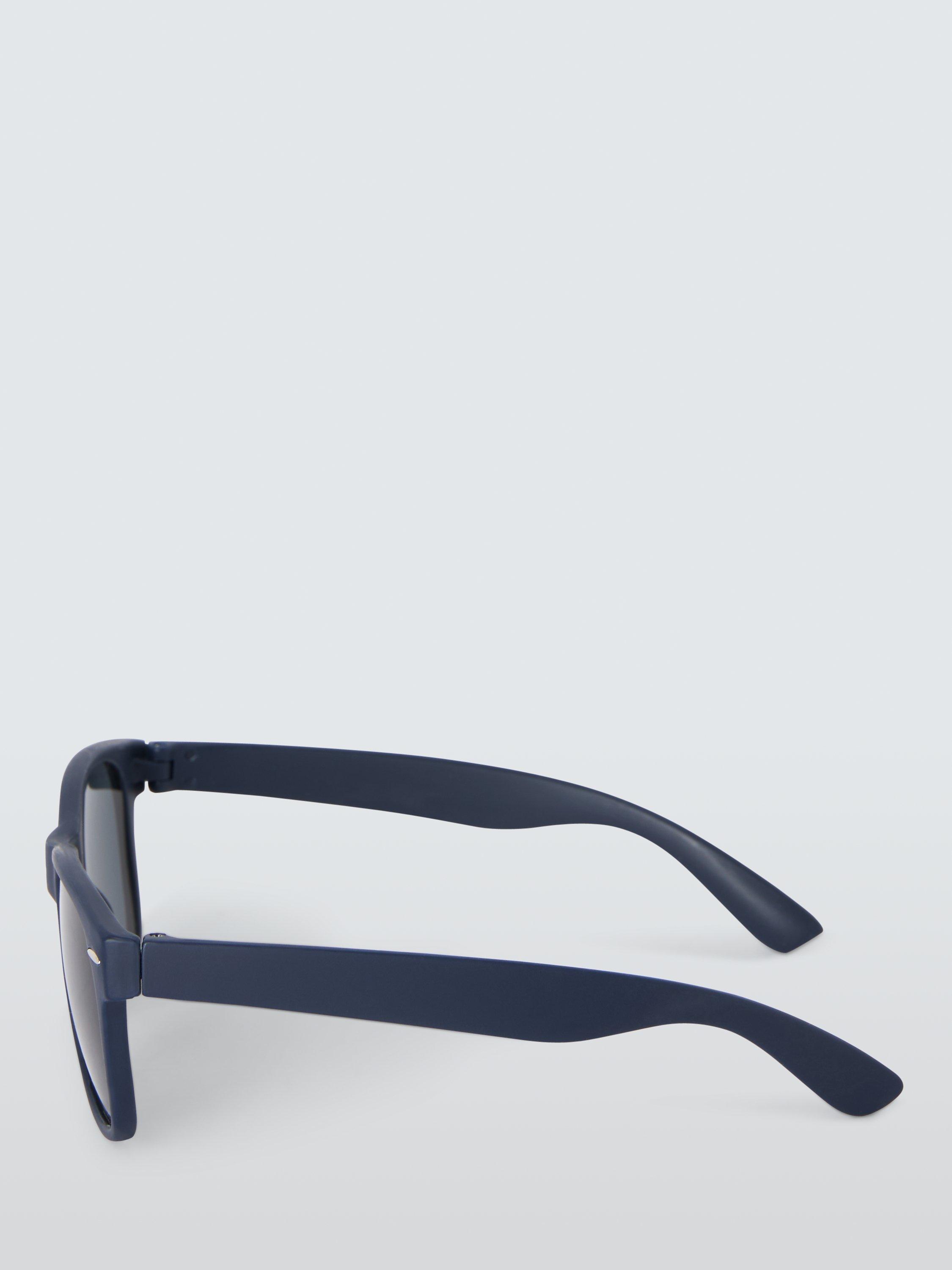 Product image 2 of 4, which shows John Lewis Kids' Wayfarer Sunglasses, Navy