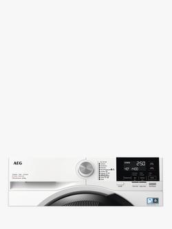 AEG 7000 LWR7195M4B Freestanding Washer Dryer 9/5kg Load, 1400rpm Spin, White - view 2, White