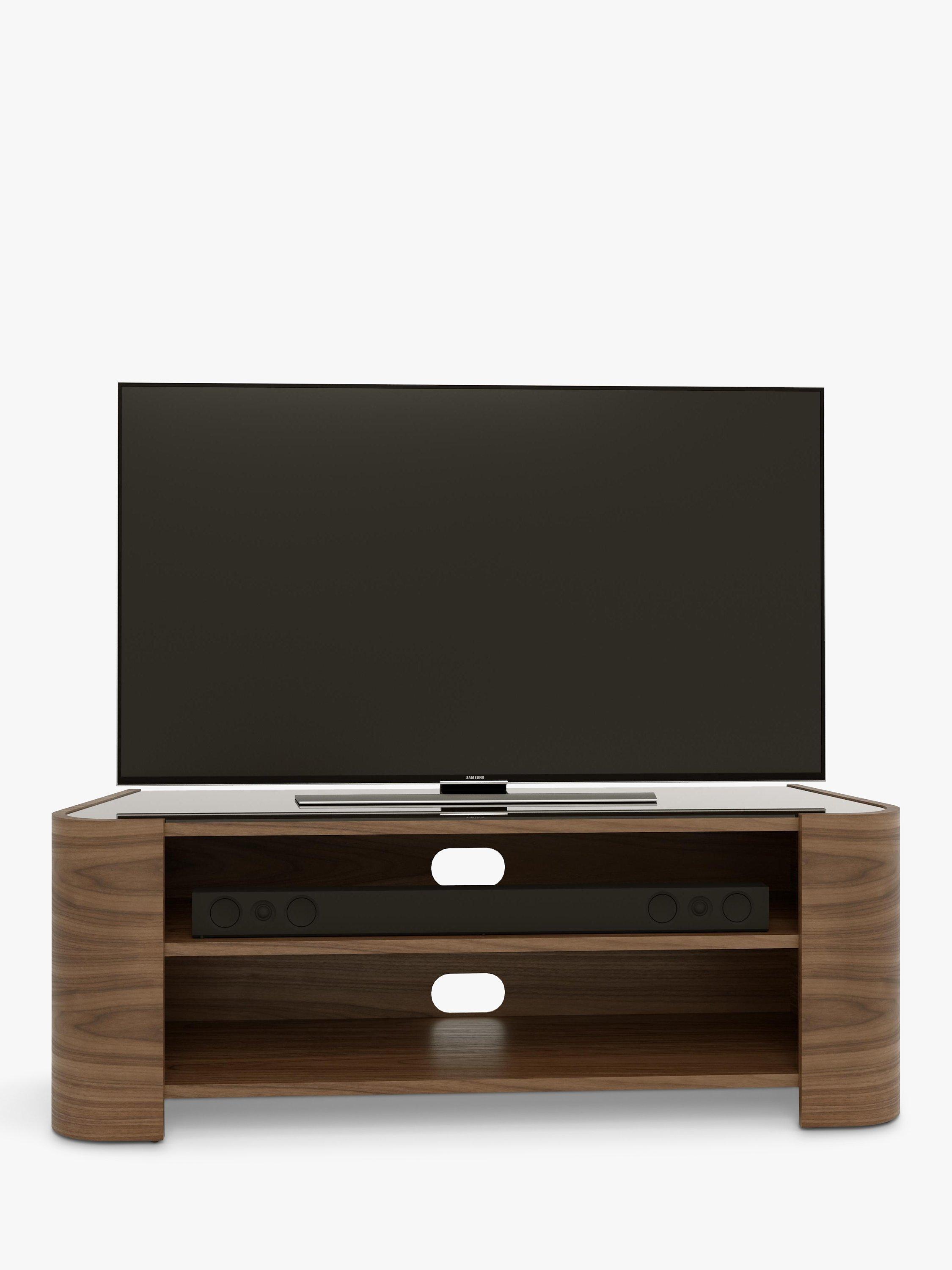 Tom Schneider Cruz 1250 TV Stand for TVs up to 55", Natural Walnut