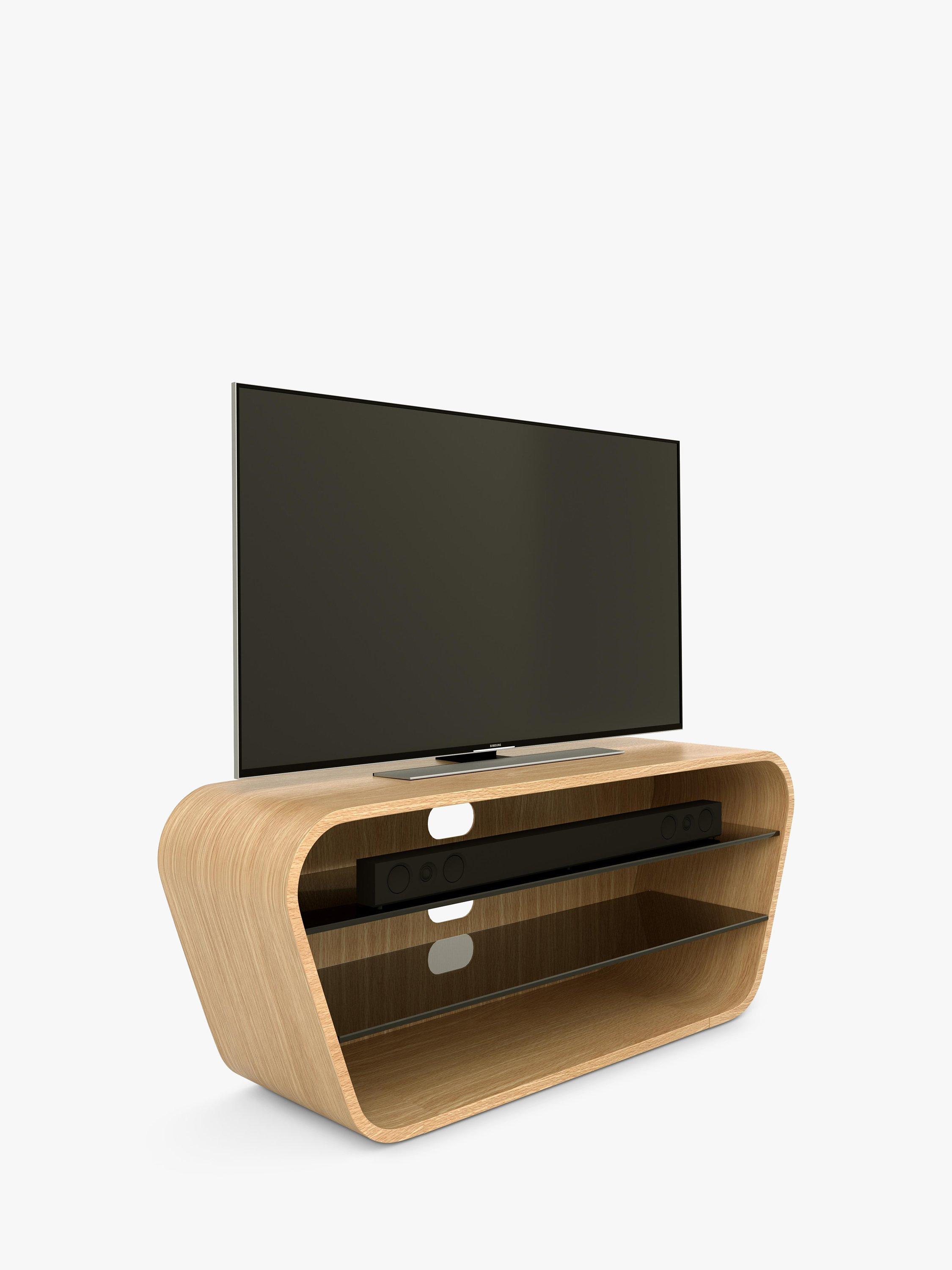 Tom Schneider Swish 1200 TV Stand for TVs up to 50", Oak