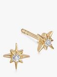 Astley Clarke Sapphire Star Stud Earrings