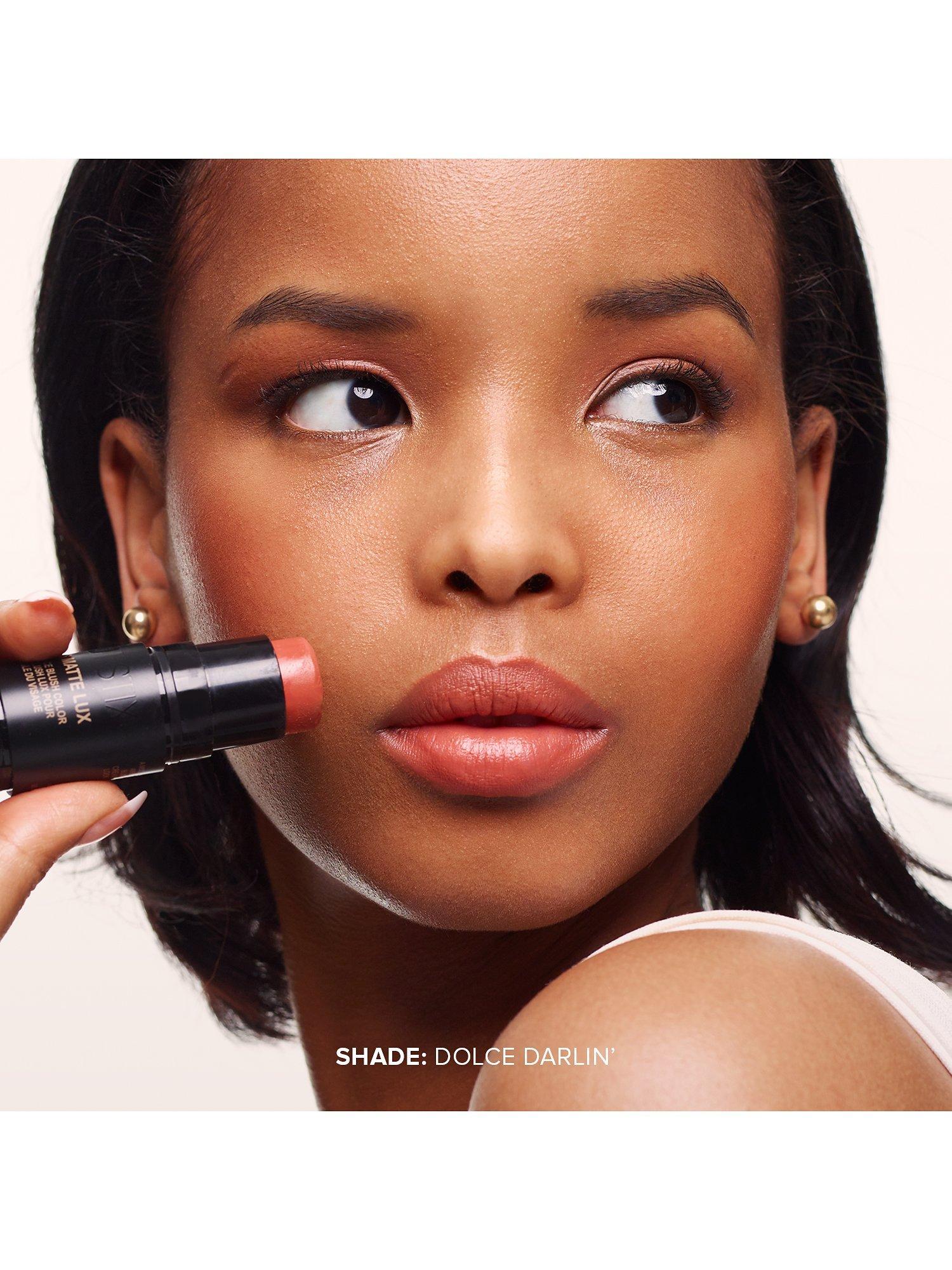 Product image 2 of 4, which shows Nudestix Nudies Matte Lux All-Over Blur Blush Natural Colour, Dolce Darlin'