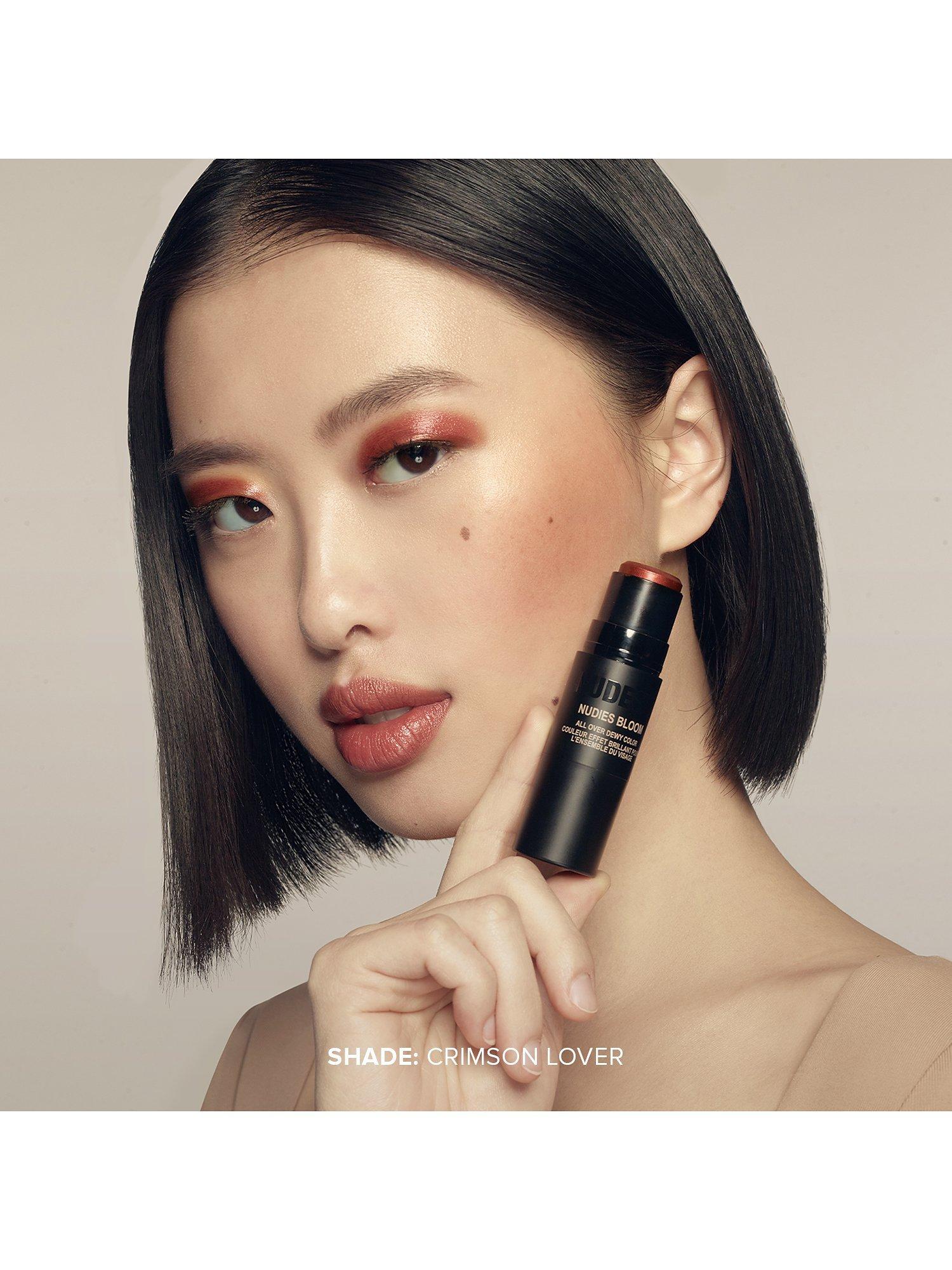 Product image 2 of 4, which shows Nudestix Nudies Bloom All-Over Face Dewy Colour, Crimson Lover
