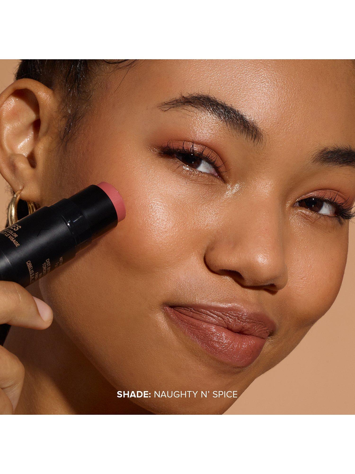 Product image 3 of 5, which shows Nudestix Nudies Matte All-Over Face Blush Stick, Naughty N' Spice
