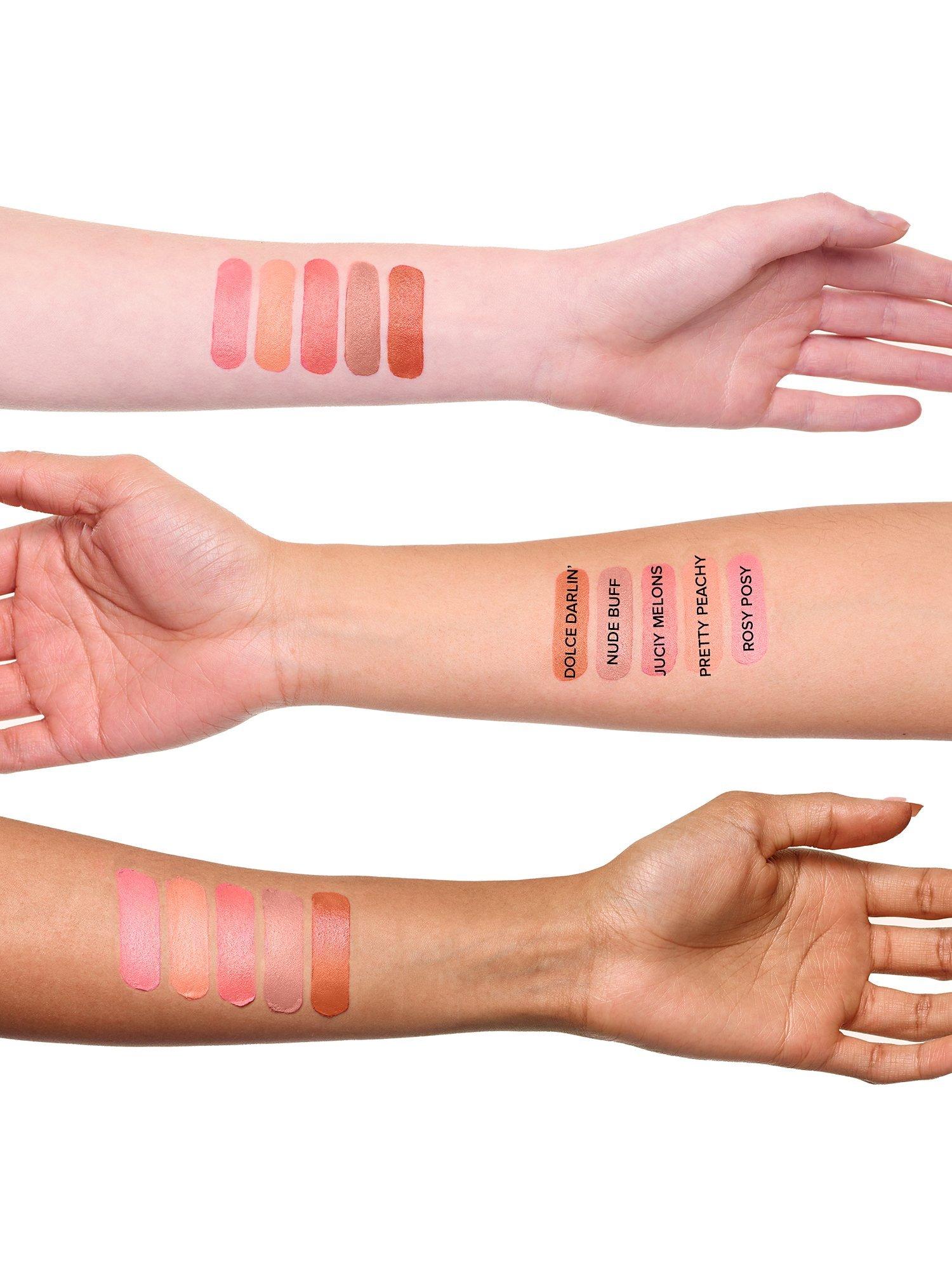 Product image 4 of 5, which shows Nudestix Nudies Matte Lux All-Over Blur Blush Natural Colour, Rosy Posy