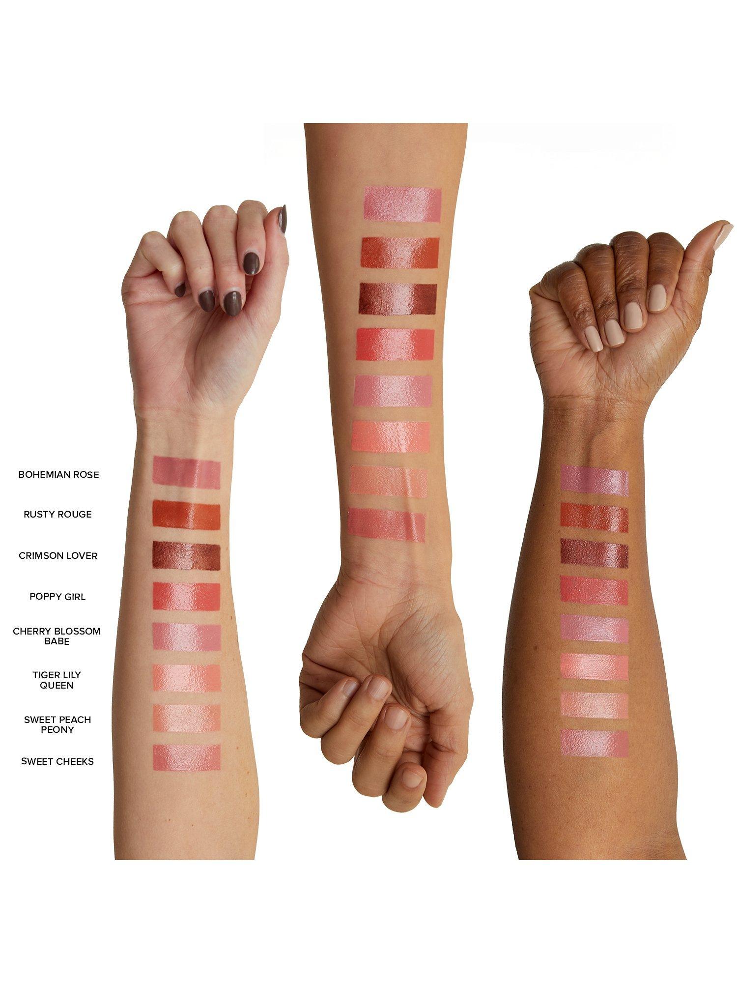 Product image 3 of 4, which shows Nudestix Nudies Bloom All-Over Face Dewy Colour, Tiger Lily Queen