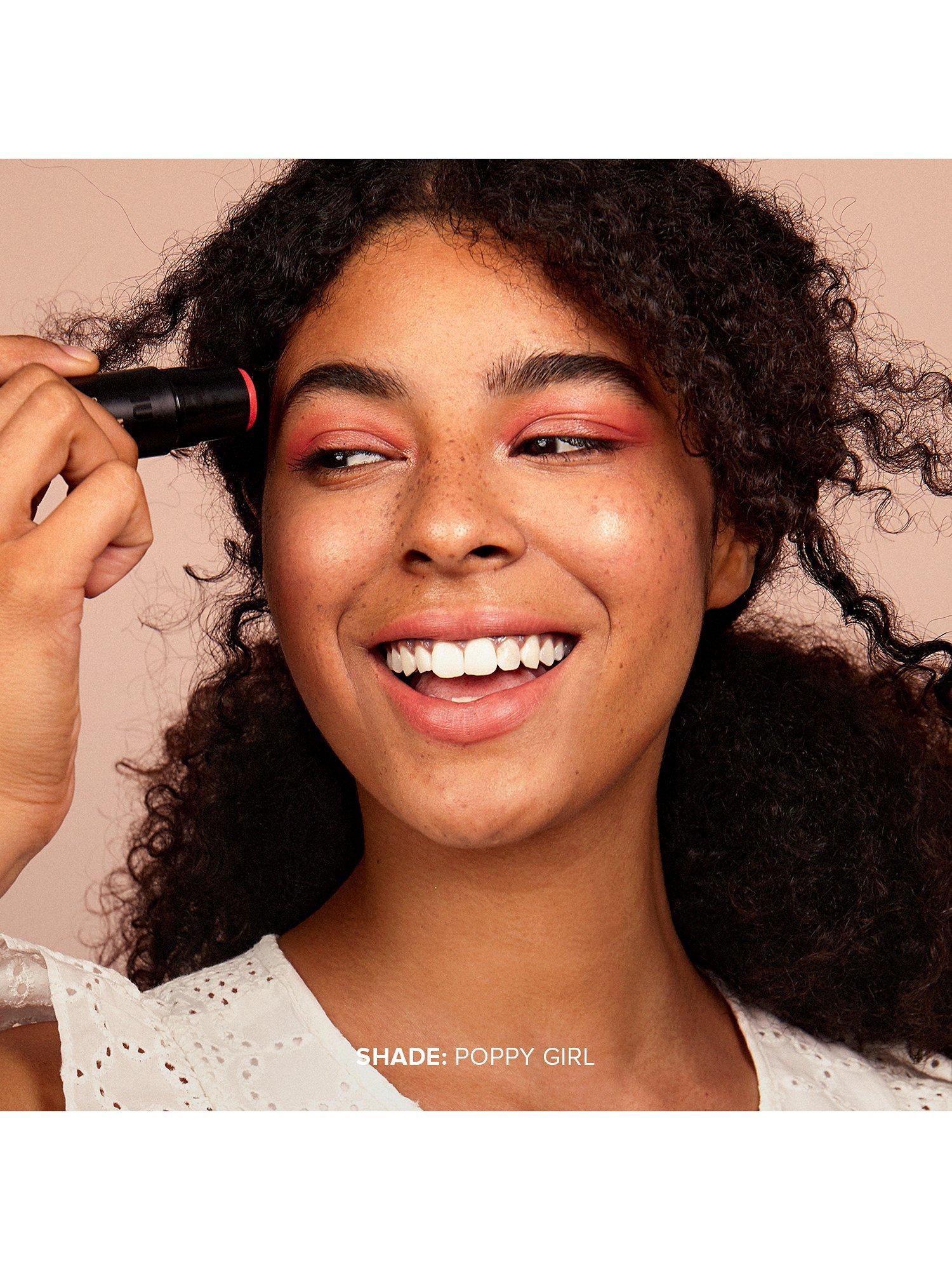 Product image 3 of 5, which shows Nudestix Nudies Bloom All-Over Face Dewy Colour, Poppy Girl