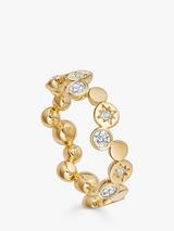 Astley Clarke Sapphire Bubble Band Ring, Gold